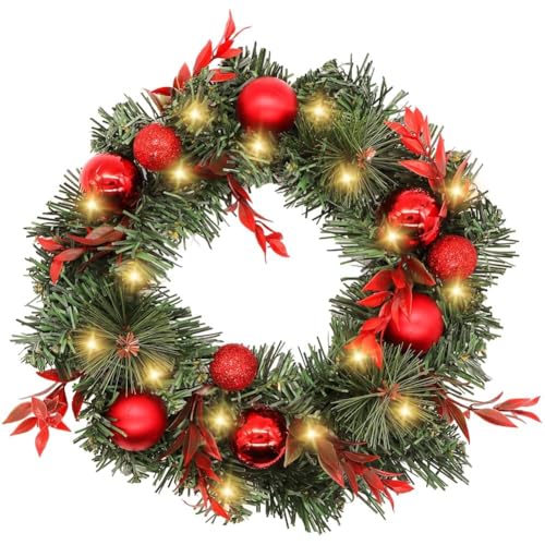Couronne de Noël Couronne de Noel Décorer Porte a Decorer av