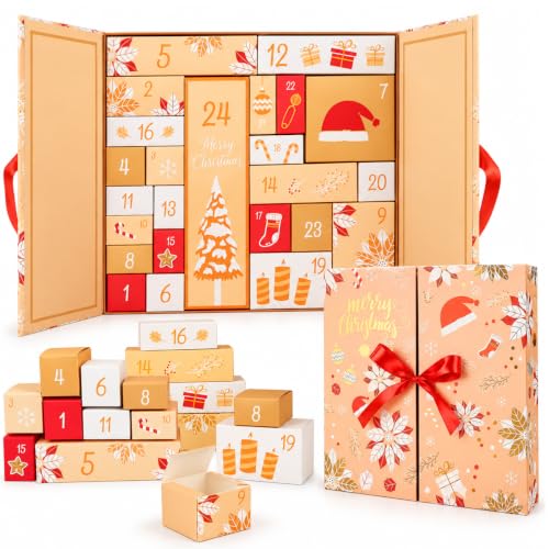 Calendrier de lAvent, Boîte de Calendrier de LAvent, 24 Boît
