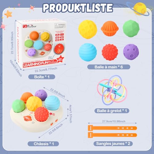 YOOHBERRYS Jouet Bebe de 1 2 3 Ans, Montessori Jouets Musica