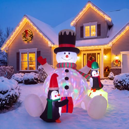 Bonhomme de Neige Gonflable 210cm