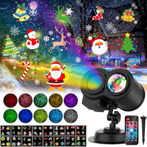 YAZEKY Projecteur Noel Exterieur Interieur, Projecteur LED E