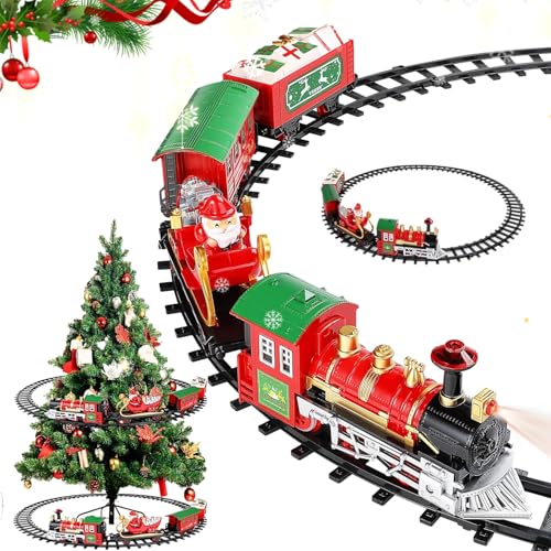 Train Electrique Noel, Train de Noël autour du sapin de Noël