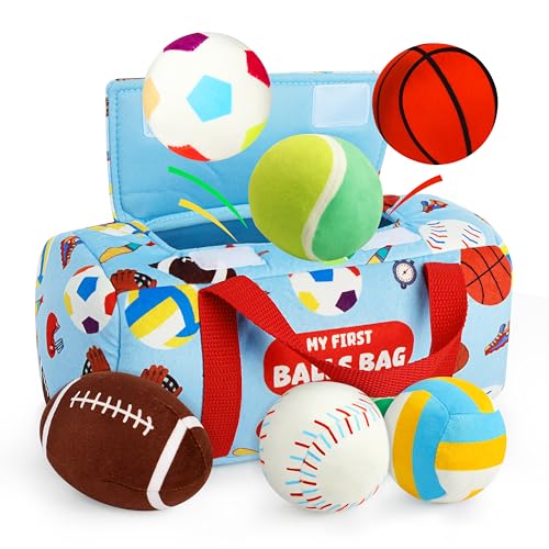Vanmor Sensory Sports Balles pour tout-petits, jouets éducat