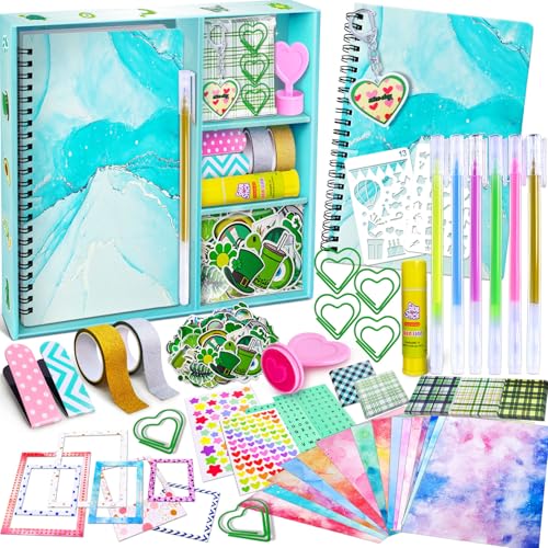 PATIFEED Kit Journal pour Filles, Scrapbooking Set pour Enfa