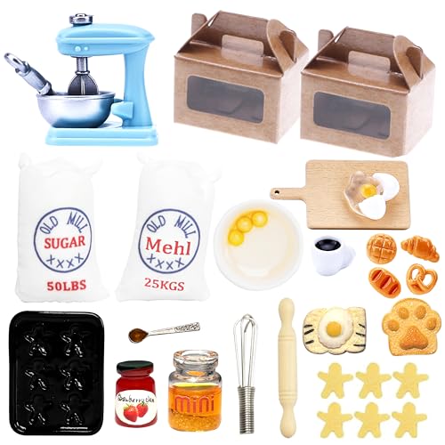 Lot de 21 accessoires de lutin miniatures de Noël - Accessoi