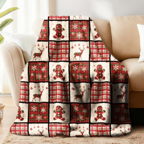 WADORN Couverture de Noël de Bonhomme en Pain DÉpices et DÉl
