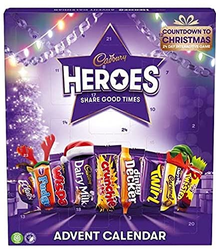 Calendrier Avent Chocolats Cadbury 230g