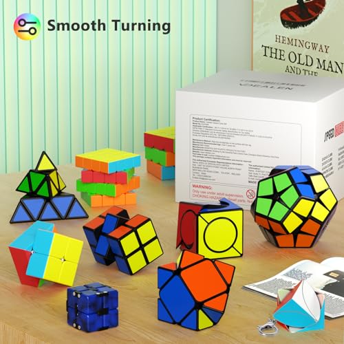Vdealen Speed Cube Magique 2x2 3x3 2x2x3 Pyramide Megaminx S
