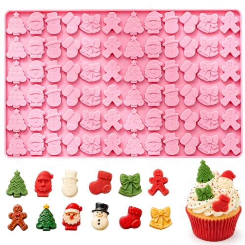1 moule en silicone de Noël, bonhomme de pain dépices, arbre