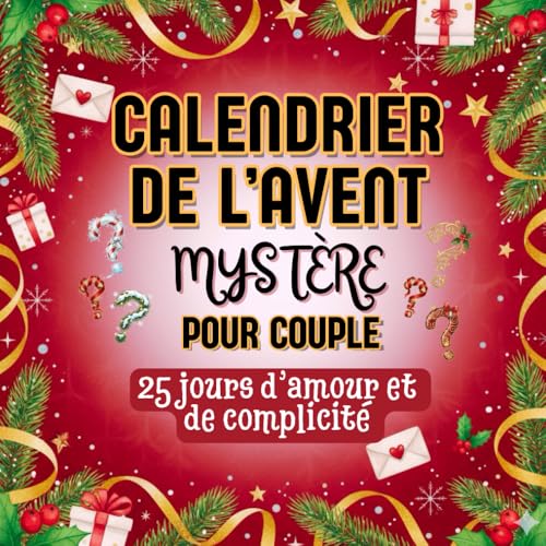 Calendrier de lAvent mystère pour Couple: 25 Jours damour et