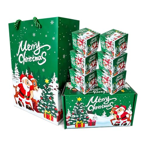 CavspkArt 1 boîte surprise de Noël, boîte cadeau pliable pop