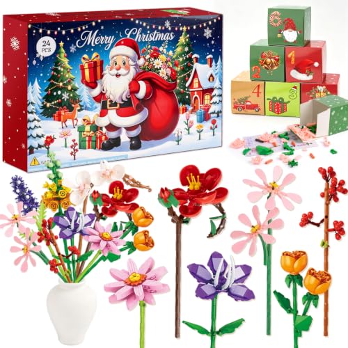 Calendrier Avent 2026 Bouquet Fleurs