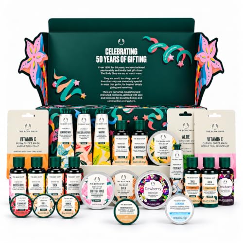 The Body Shop Calendrier de lAvent classique 24 pièces