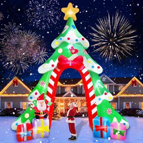 Arche Gonflable Noël 3,6m LED