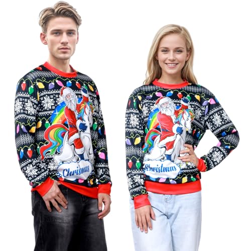 Pull Moche de Noël Batman