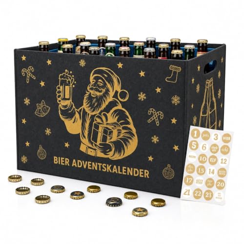 MC-Trend Calendrier de lAvent en bière - Banderole en feutre