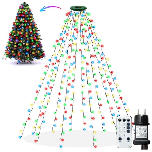 ARKOCHIC Guirlande Lumineuse Sapin de Noël, 2M *12 Branche M