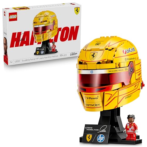 LEGO Editions Scuderia Ferrari HP Casque de Lewis Hamilton -
