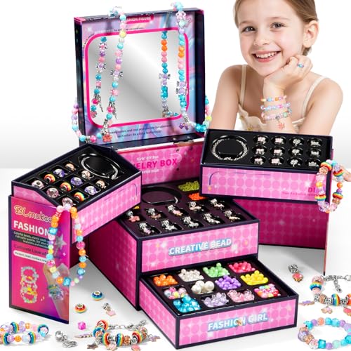 BLmukce Kit de création de bijoux pour enfants - Bracelet à 