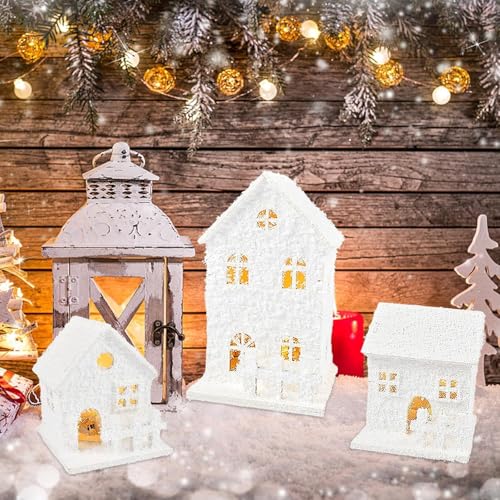 Villages de Noël miniatures