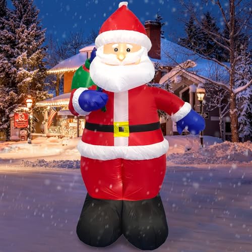Père Noël Gonflable Extérieur 2,4m
