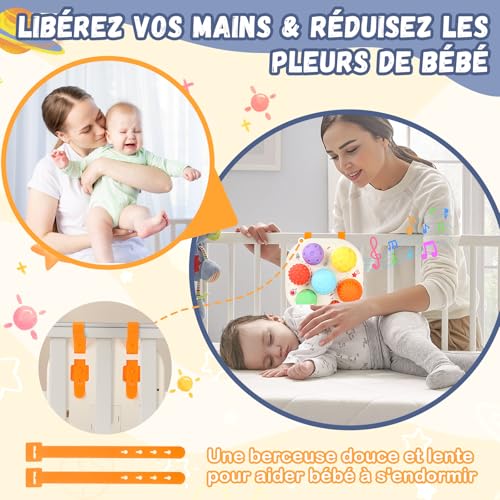 YOOHBERRYS Jouet Bebe de 1 2 3 Ans, Montessori Jouets Musica