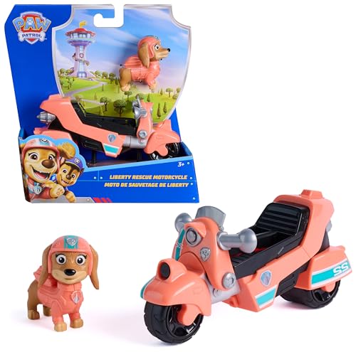 Paw Patrol - Pat Patrouille - Véhicule 15 Cm Et Figurine Lib