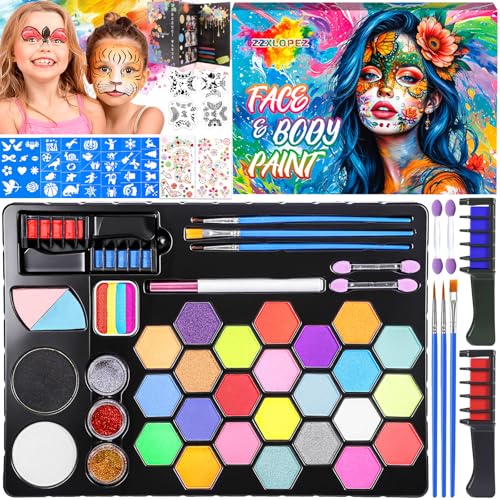 Palette Peinture Visage Enfant 26 Couleurs