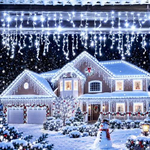Guirlande lumineuse extérieure 400LED décoration Noël extéri