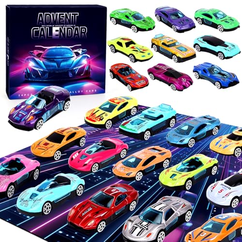 Calendrier Avent Voitures Jouets 24 Jours