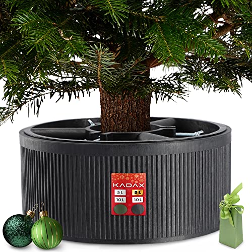 KADAX Support de sapin de Noël, en plastique recyclé, pour u