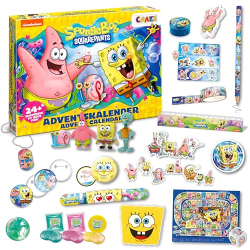 Calendrier Avent Bob l'Éponge Jouets