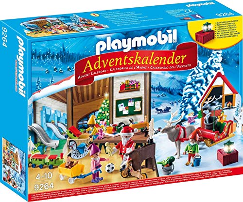Playmobil - 9264 - Calendrier Avent Fabrique du Père Noël