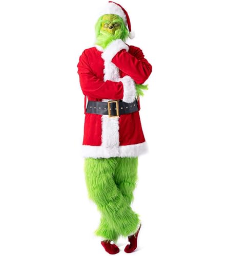 PDYLZWZY Costume de cosplay pour homme - Costume de Noël - T
