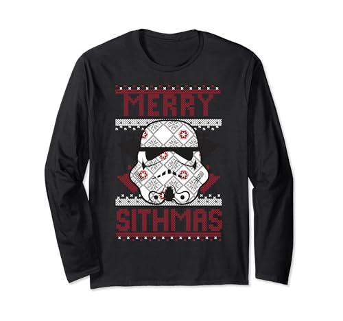 Star Wars Stormtrooper Ugly Noël Sweater Manche Longue
