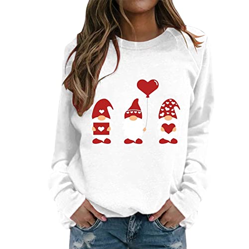 Noël Sweatshirt Femme Pull de Noel Christmas Jumper Moche Pu