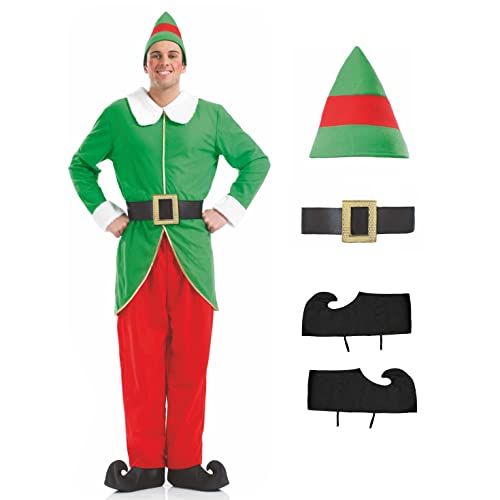 Fun Shack Déguisement Lutin Homme, Costume Elfe Noël Homme T