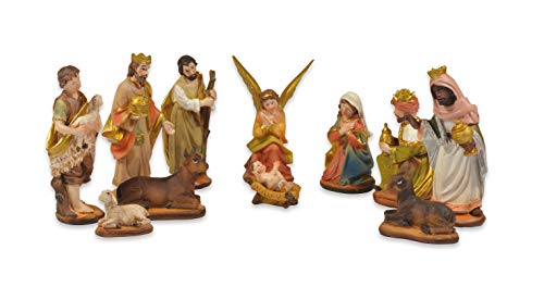 Riffelmacher 78300 Lot de 12 Figurines pour crèche de Noël M