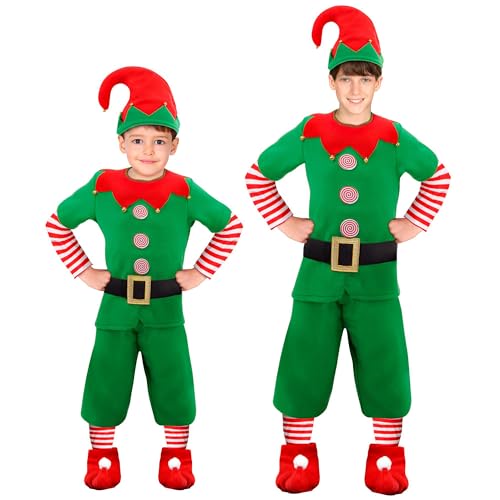 WIDMANN MILANO PARTY FASHION - Costume de Noël enfant elfe, 