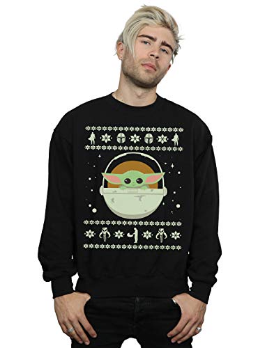 Star Wars Homme The Mandalorian The Child Christmas Sweat-Sh