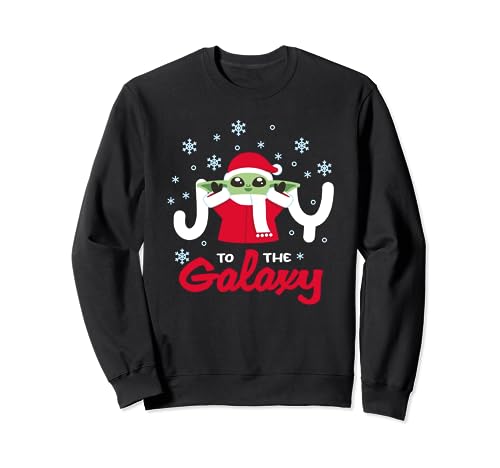 Noël Star Wars The Mandalorian Joy To The Galaxy Sweatshirt
