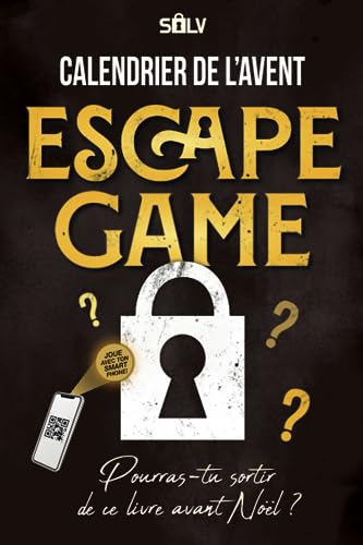 Calendrier de l’Avent Escape Game: Livre Jeux pour adultes a