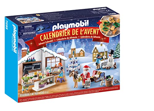 Playmobil 71088 Calendrier de lAvent : pâtisserie de Noël- C