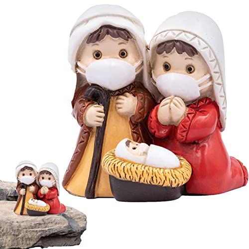Petite Crèche De Noël,figurines De Crèche,Figurines De Crèch
