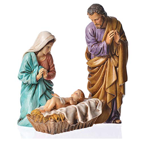 Holyart Nativité 13 cm crèche Moranduzzo 3 Personnages