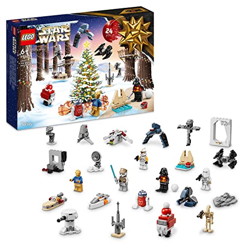 LEGO 75340 Star Wars Le Calendrier de l’Avent 2022, Jouet Ga
