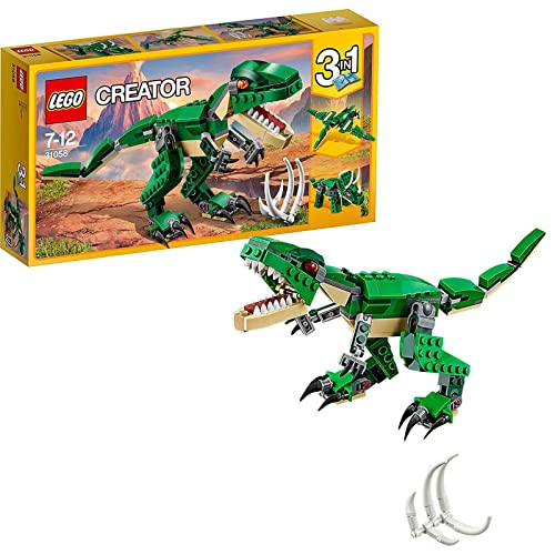 LEGO 31058 Creator 3-en-1 Le Dinosaure Féroce, Jouet Dinosau
