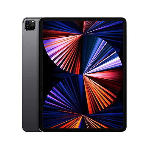 2021 Apple iPad Pro (12,9 Pouces, Wi-FI, 128 Go) - Gris sidé