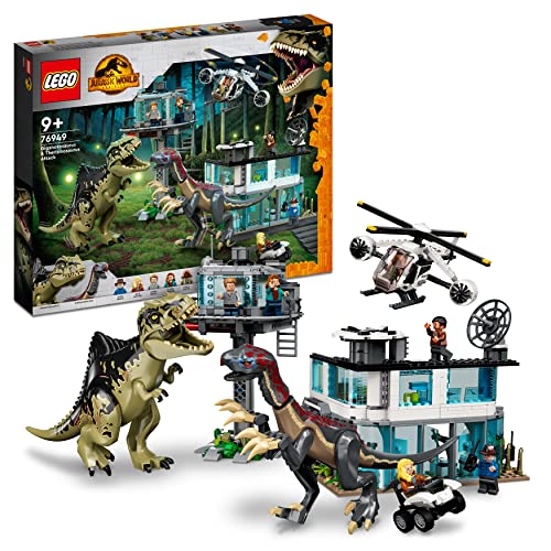LEGO 76949 Jurassic World L’Attaque du Giganotosaurus et du 