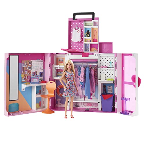 Barbie Coffret Dressing Deluxe de Barbie (60cm) avec poupée 
